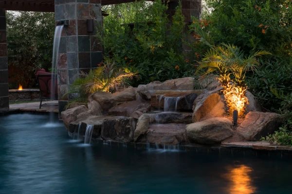 Decorative outdoor lighting in Phoenix