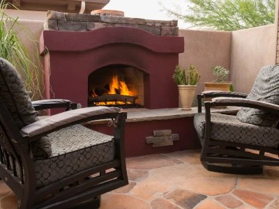 Outdoor Fireplace Installation in Phoenix AZ